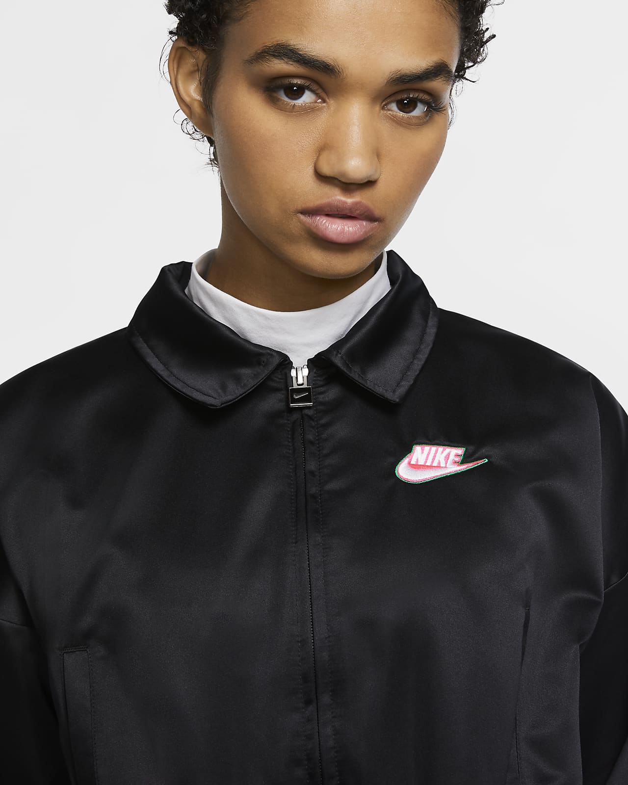 nike long jacket womens