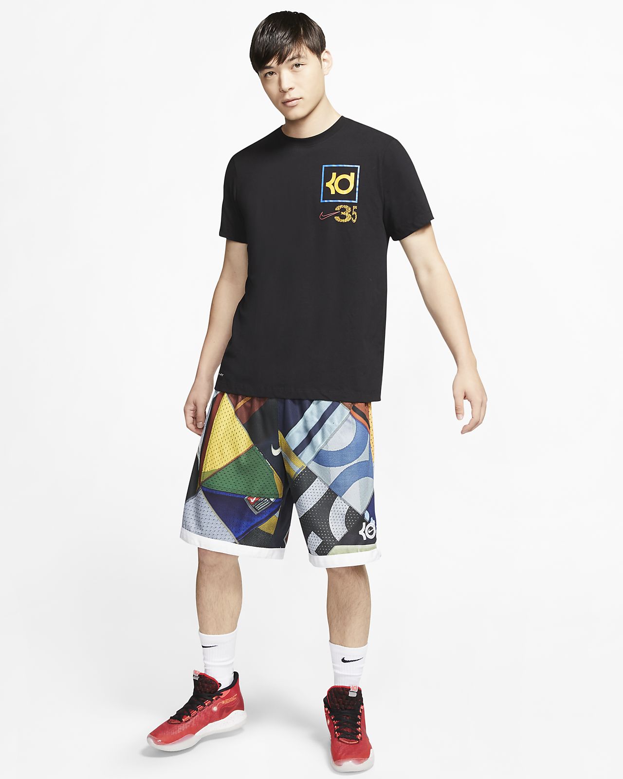 kd shorts and shirt