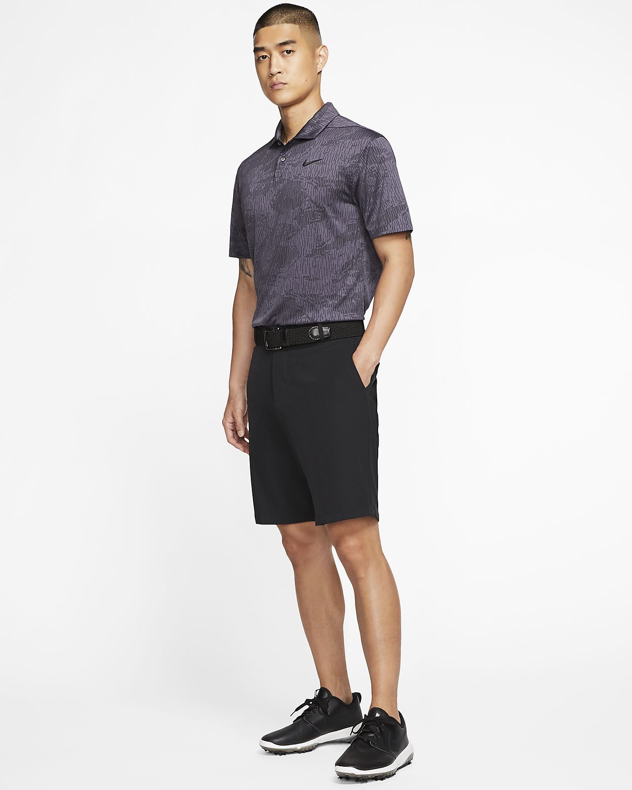 nike men's camo golf polo