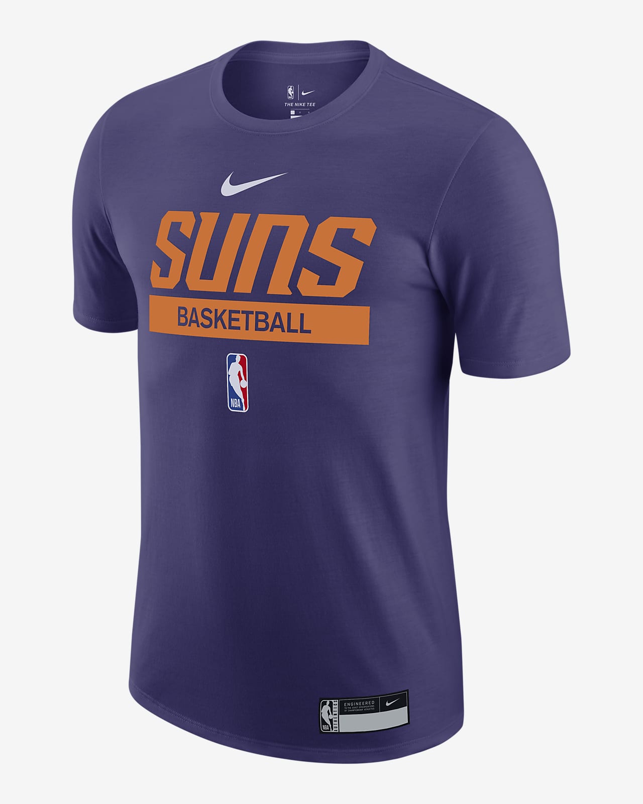 เสื้อยืดฝึกซ้อม Nike Dri-FIT NBA ผู้ชาย Phoenix Suns
