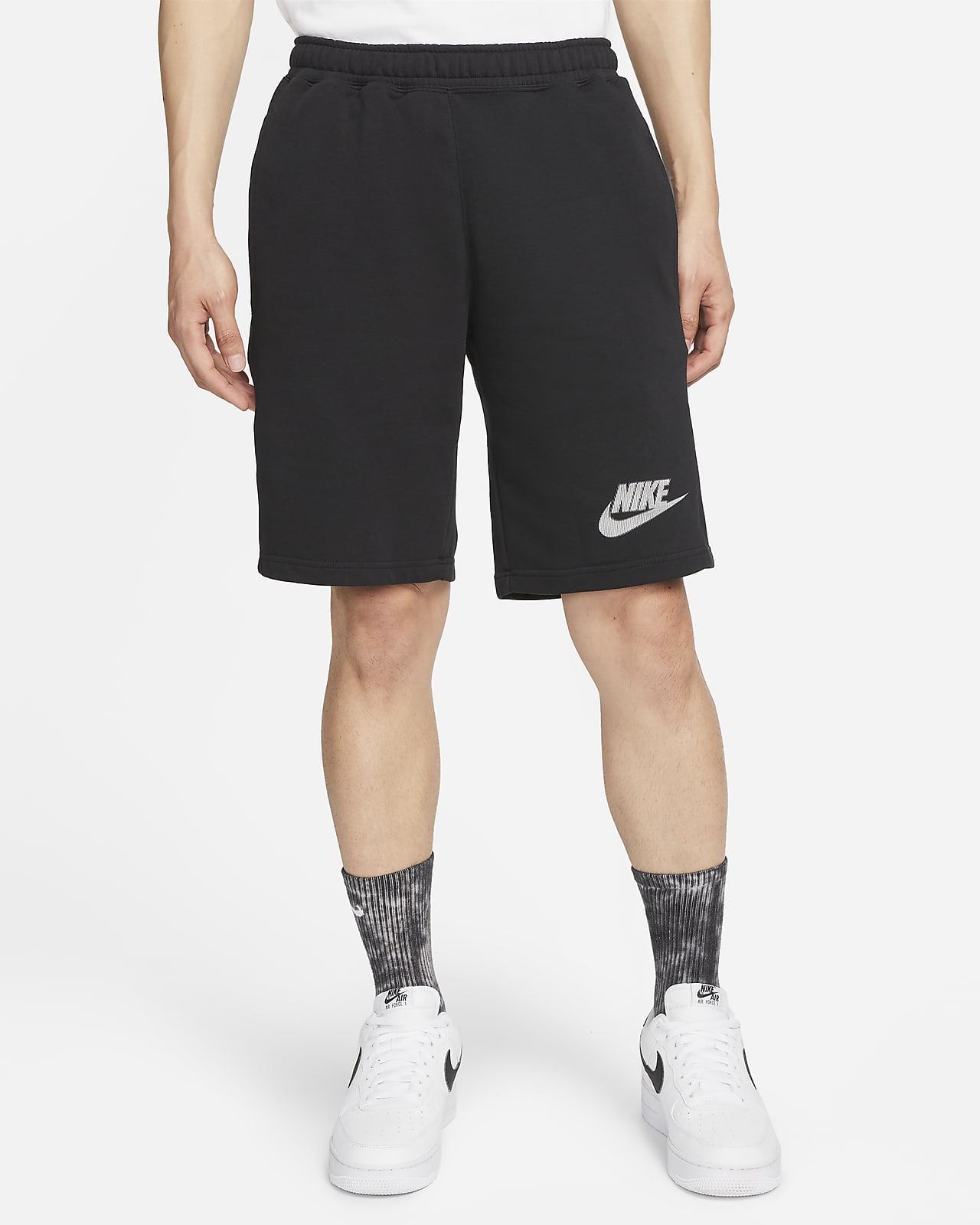 Nike Sportswear Hybrid Shorts aus French-Terry