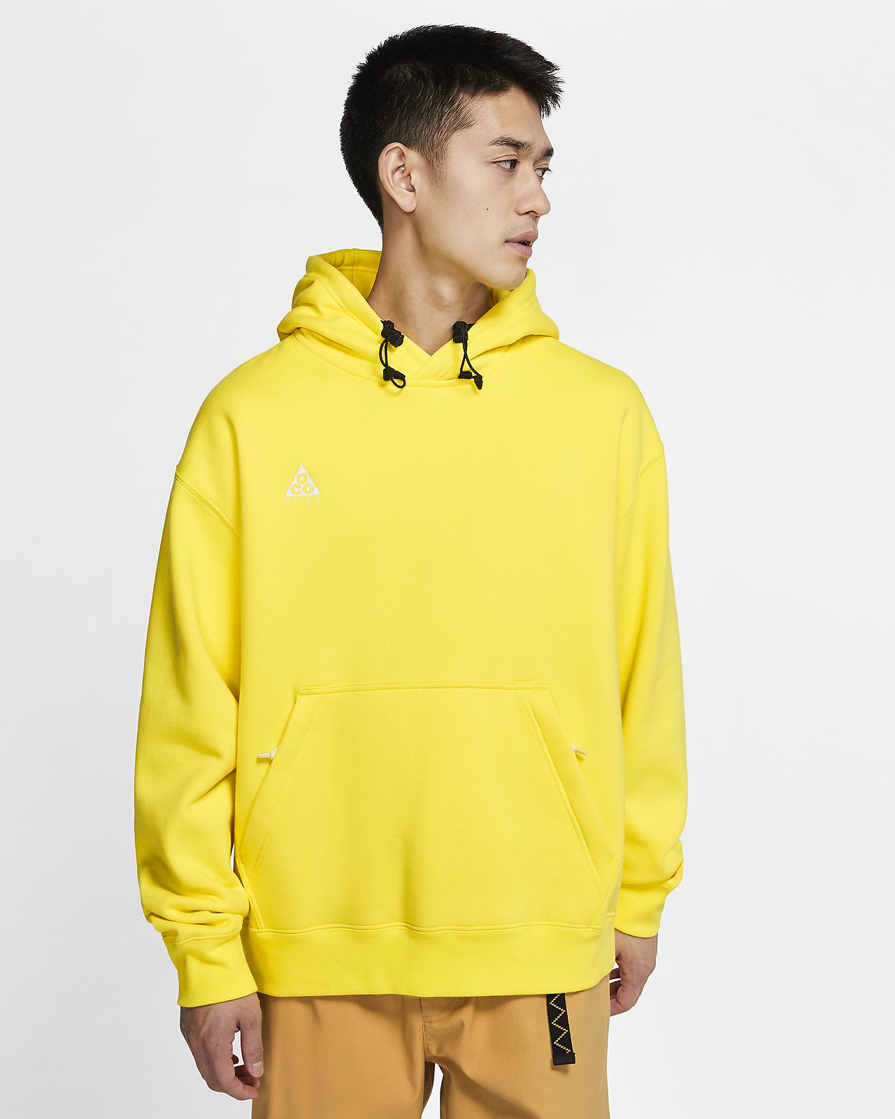 yellow pulse nike hoodie
