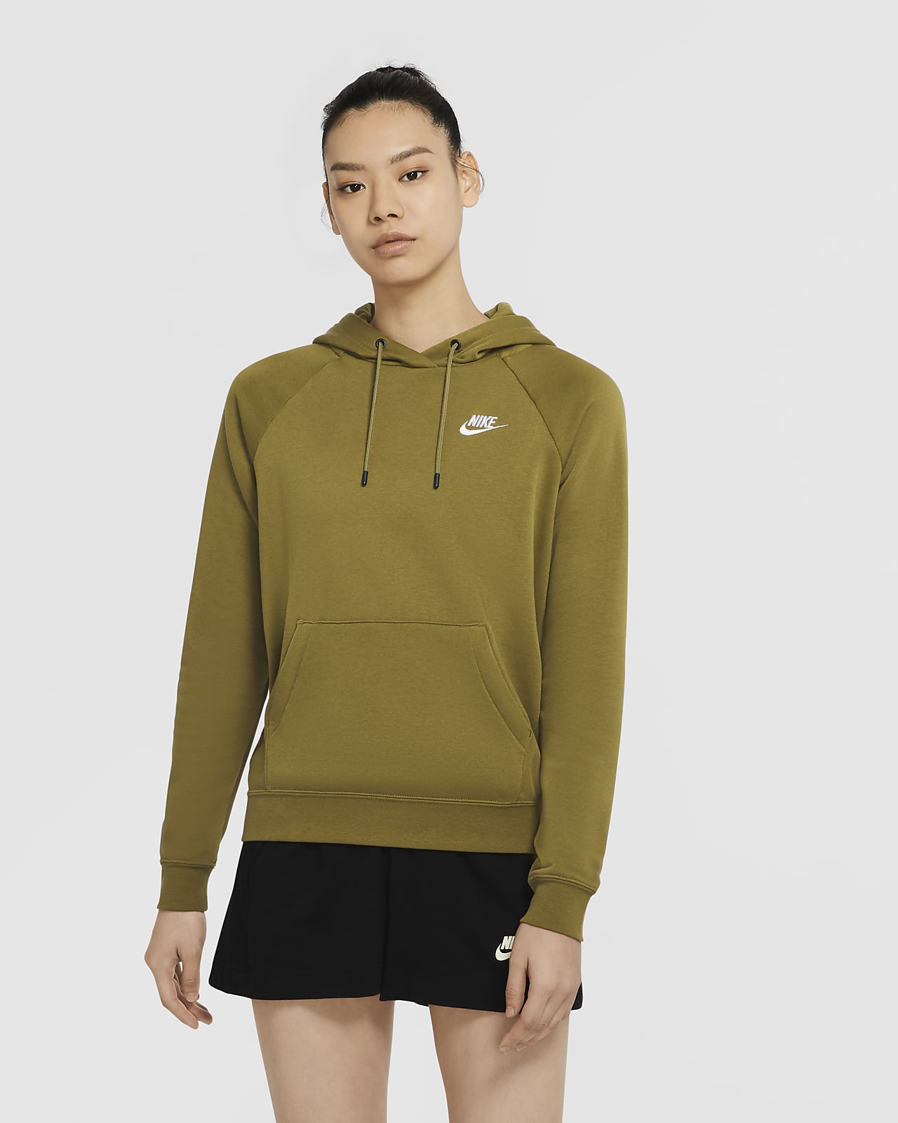 nike sportswear essential pullover fleece hoodie