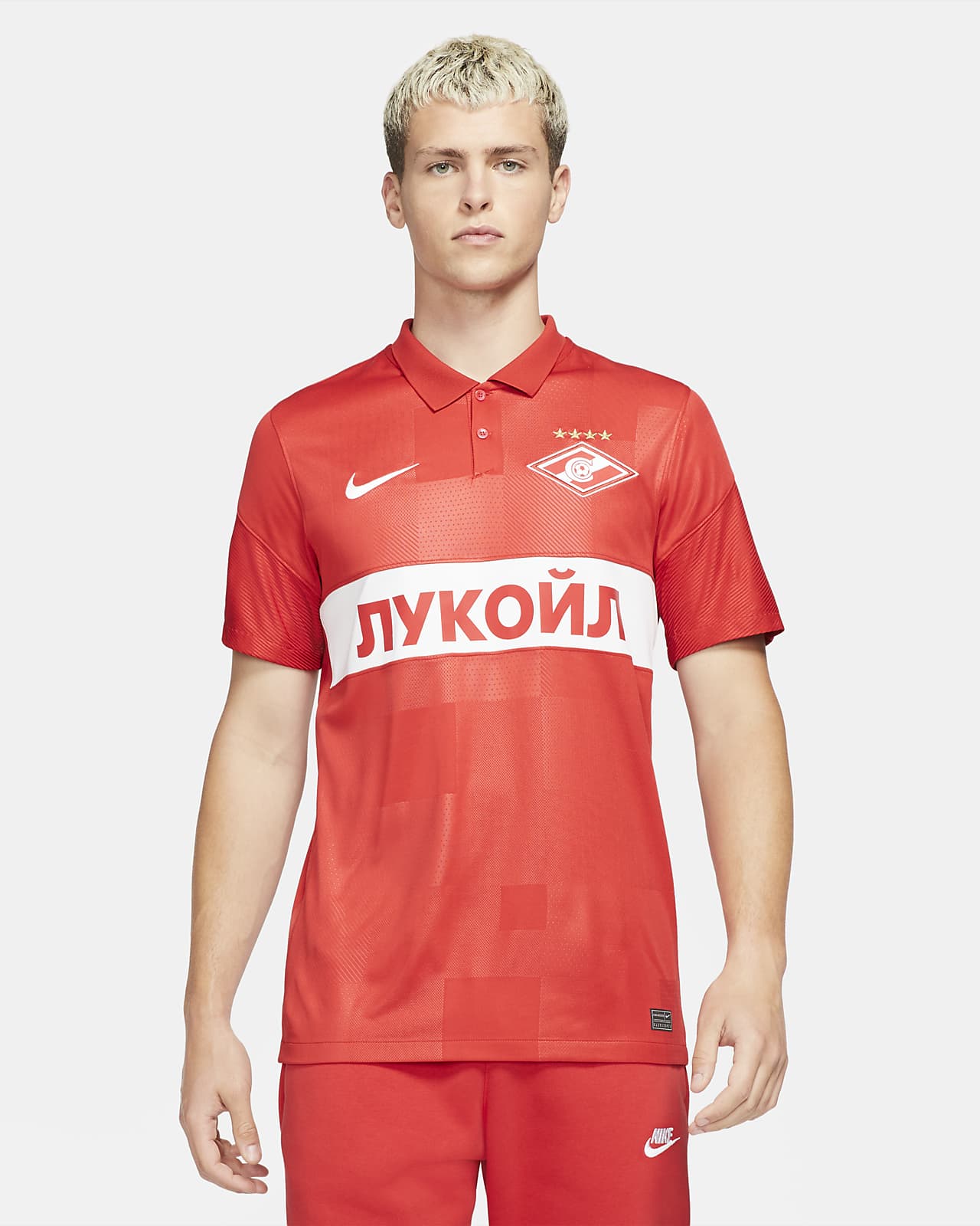 Spartak Moscow 2021/22 Stadium Home Men's Nike Dri-FIT Football Shirt