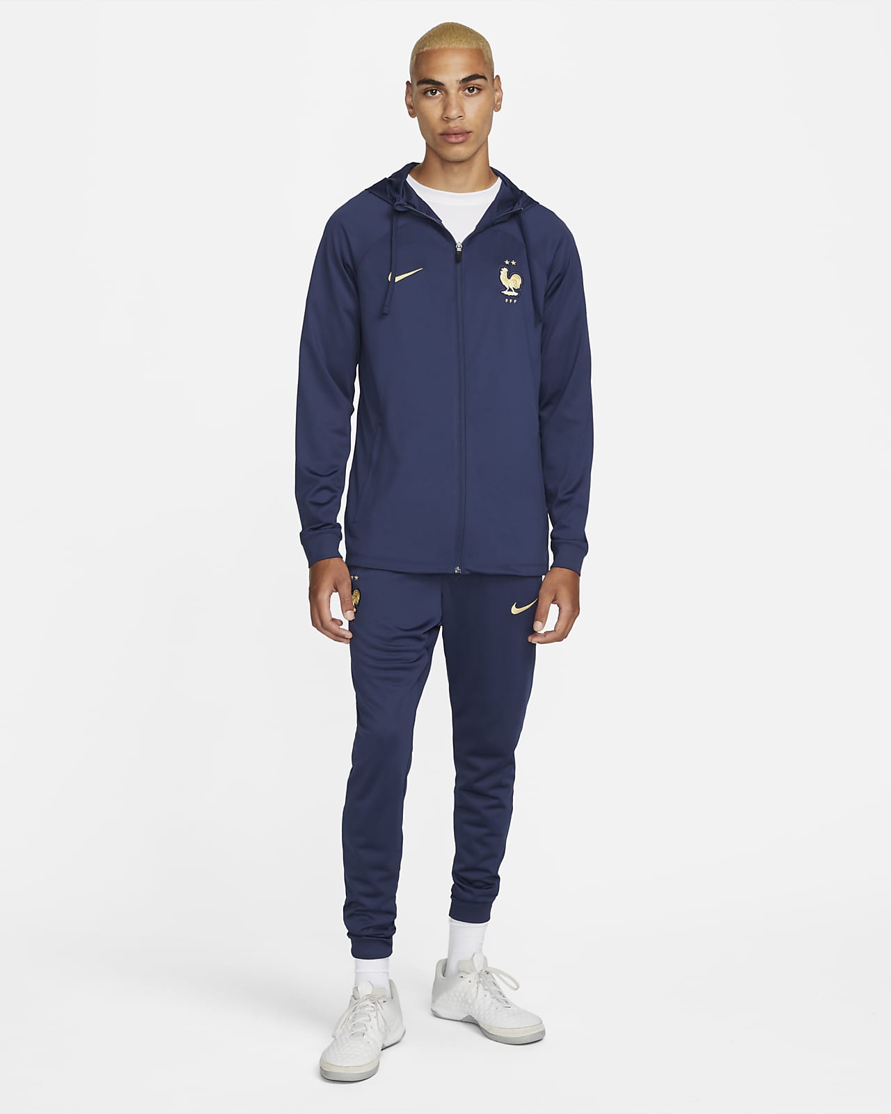 FFF Strike Men's Nike Dri-FIT Hooded Football Tracksuit