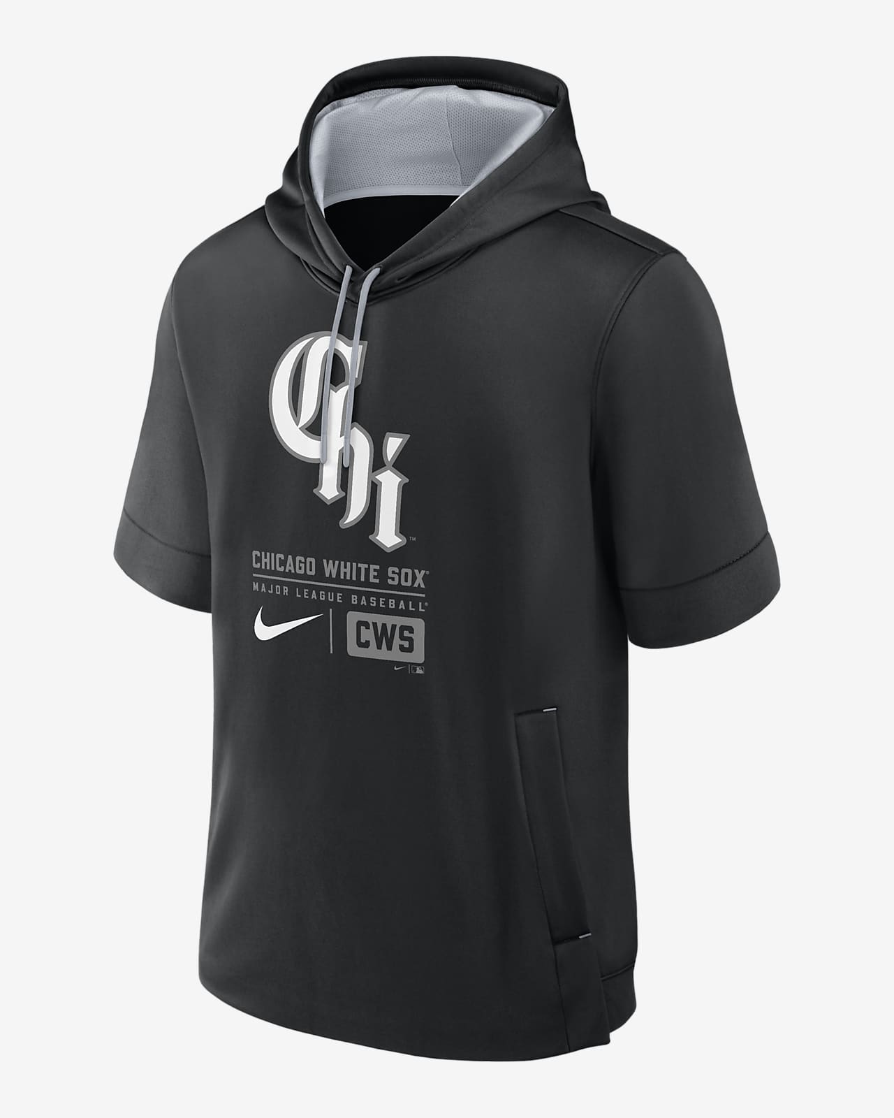 Chicago White Sox City Connect Men's Nike MLB Short-Sleeve Pullover Hoodie