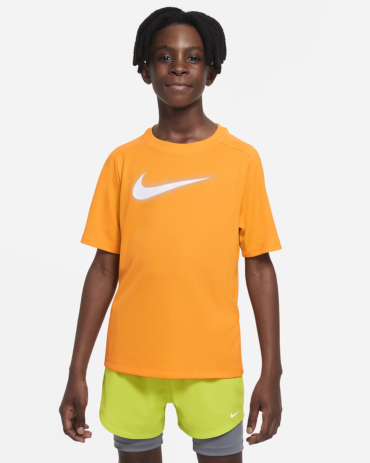 Nike Multi Big Kids' (Boys') Dri-FIT Graphic Training Top