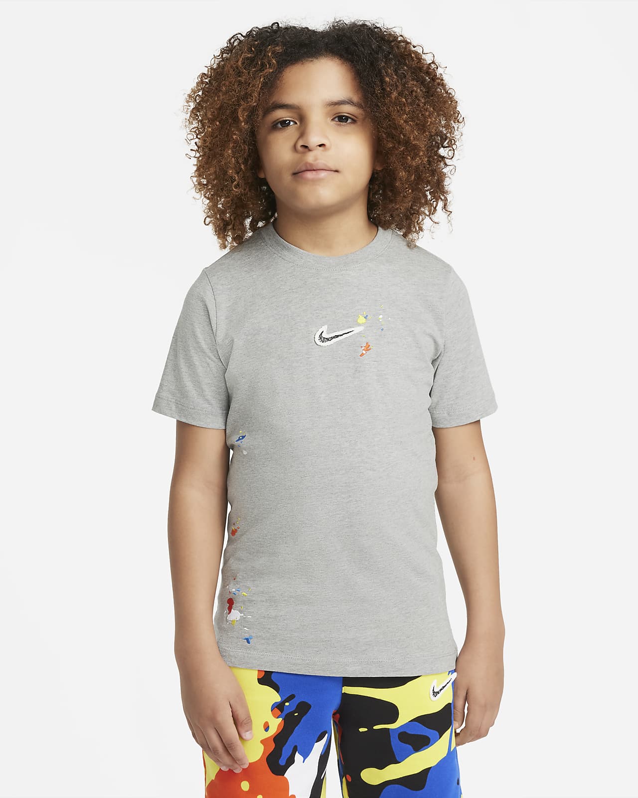 Playera para niño talla grande Nike Sportswear