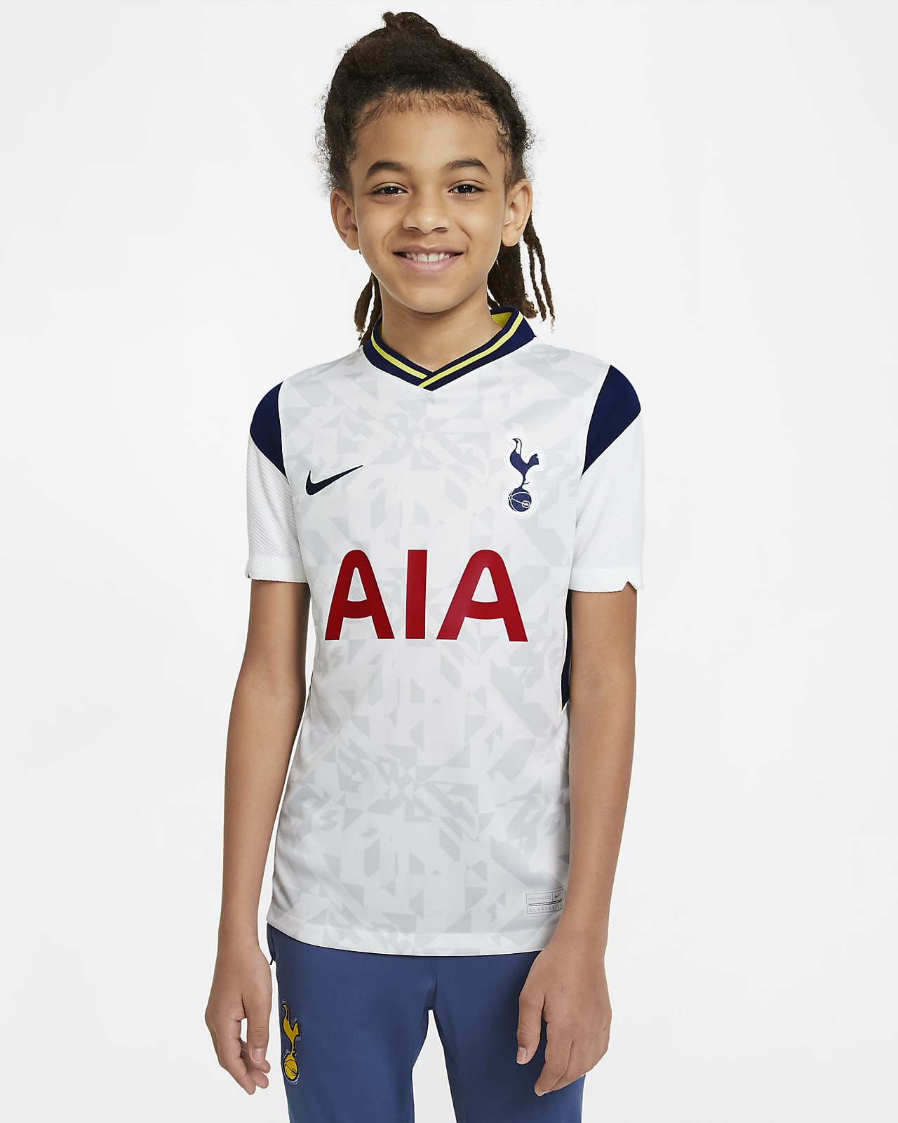 Camiseta de fútbol de local para niños talla grande Stadium del Tottenham Hotspur 2020/21. Nike.com