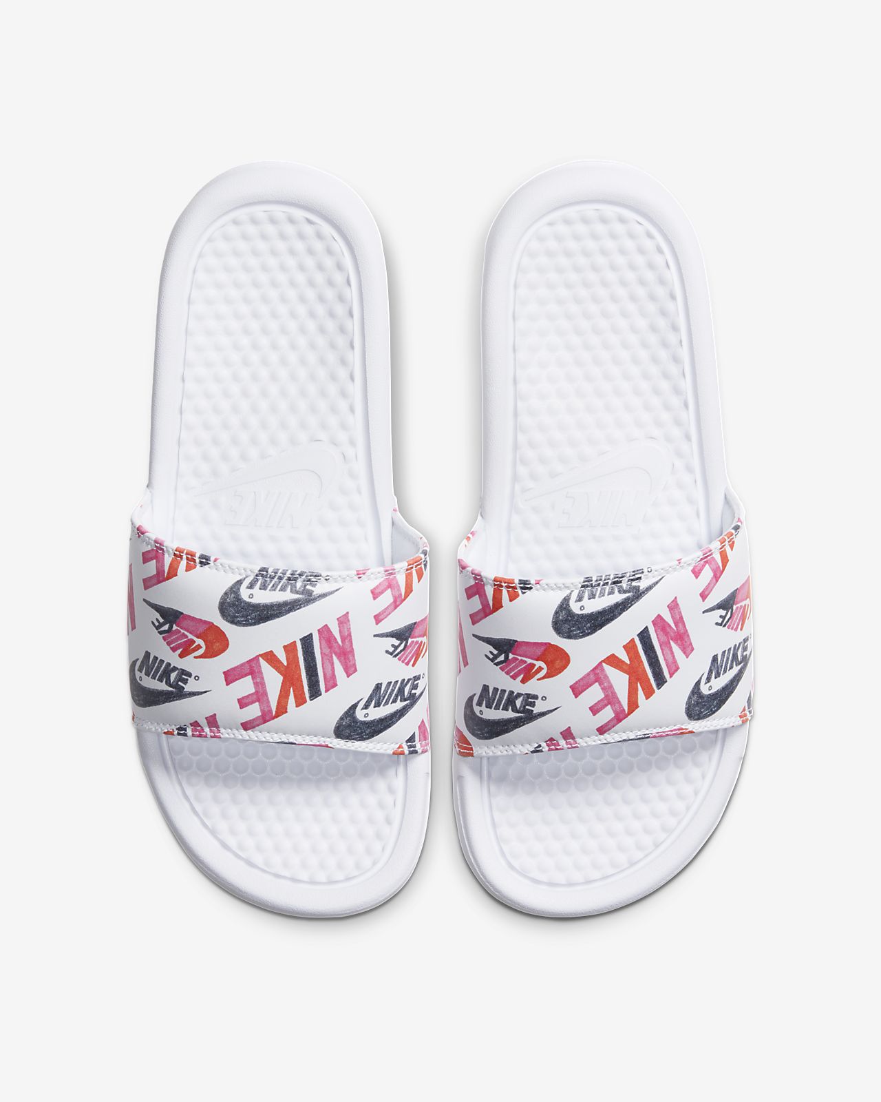 floral slides nike