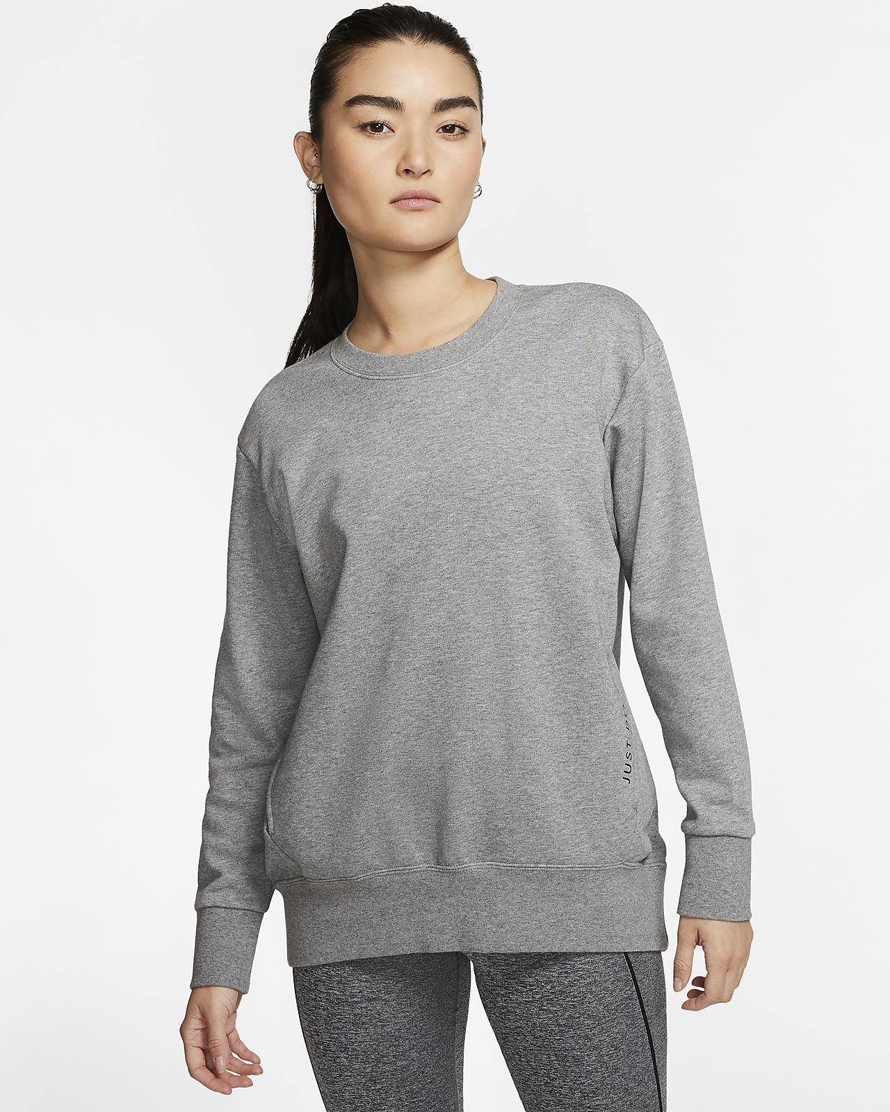 nike dri fit crew neck sweatshirt