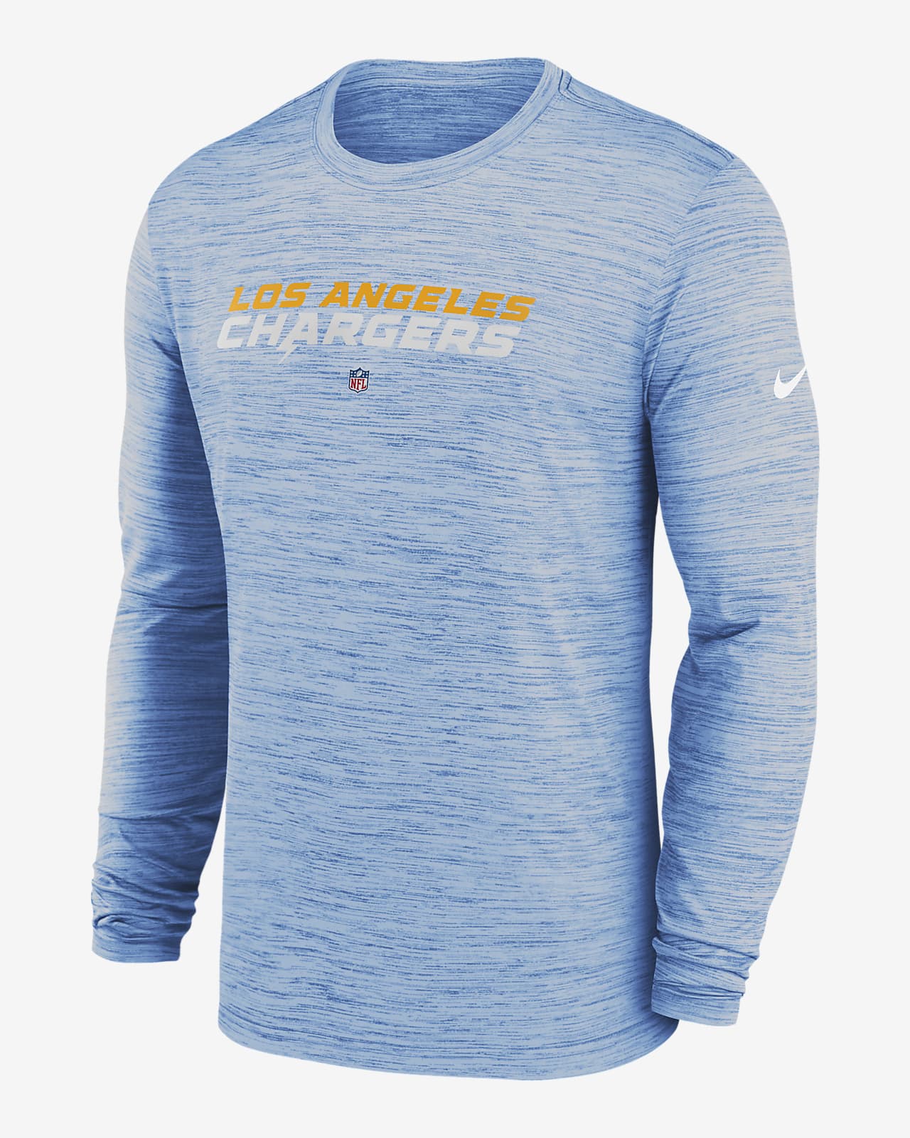 Nike Dri-FIT Sideline Velocity (NFL Los Angeles Chargers) Men's Long-Sleeve T-Shirt