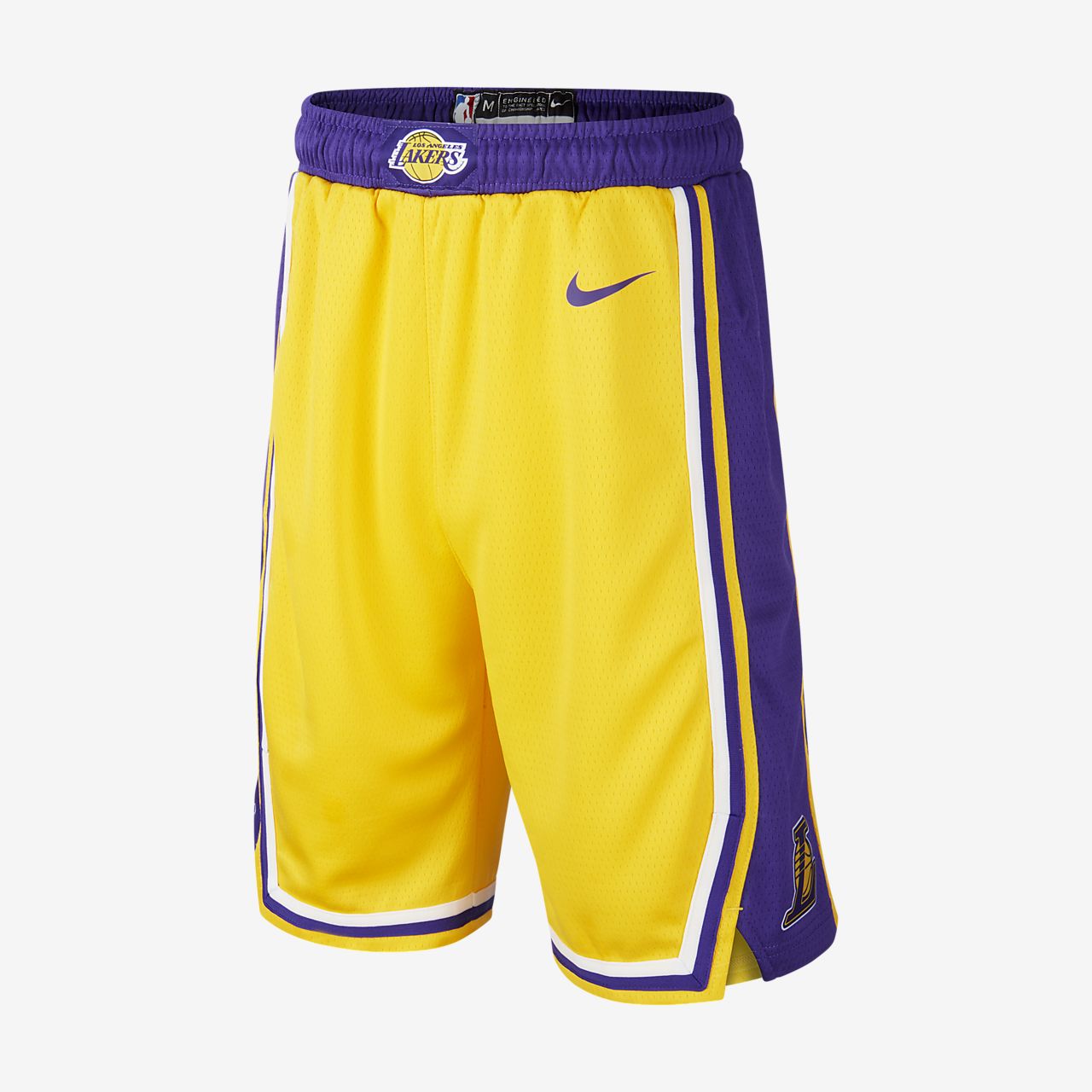 Los Angeles Lakers Icon Edition Swingman Older Kids\u0027 Nike NBA Shorts