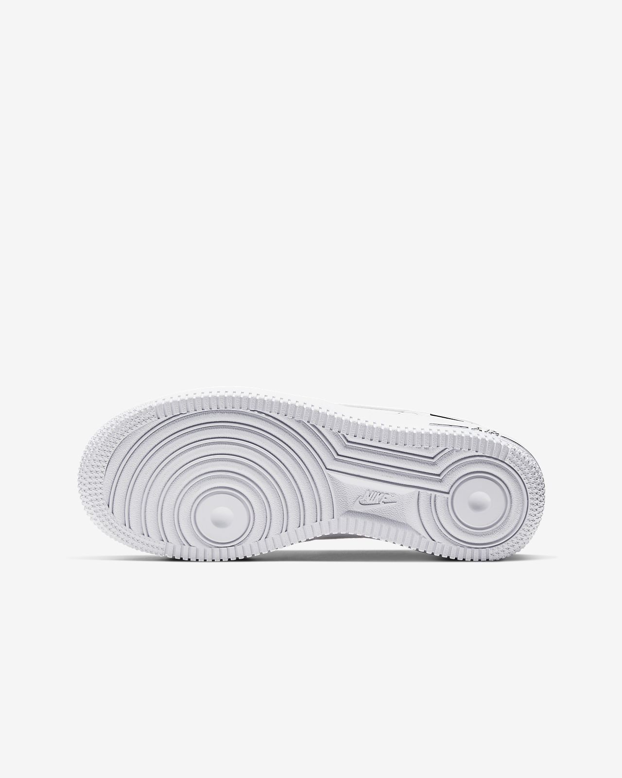 nike white & blue air force 1 lv8 3 trainers youth
