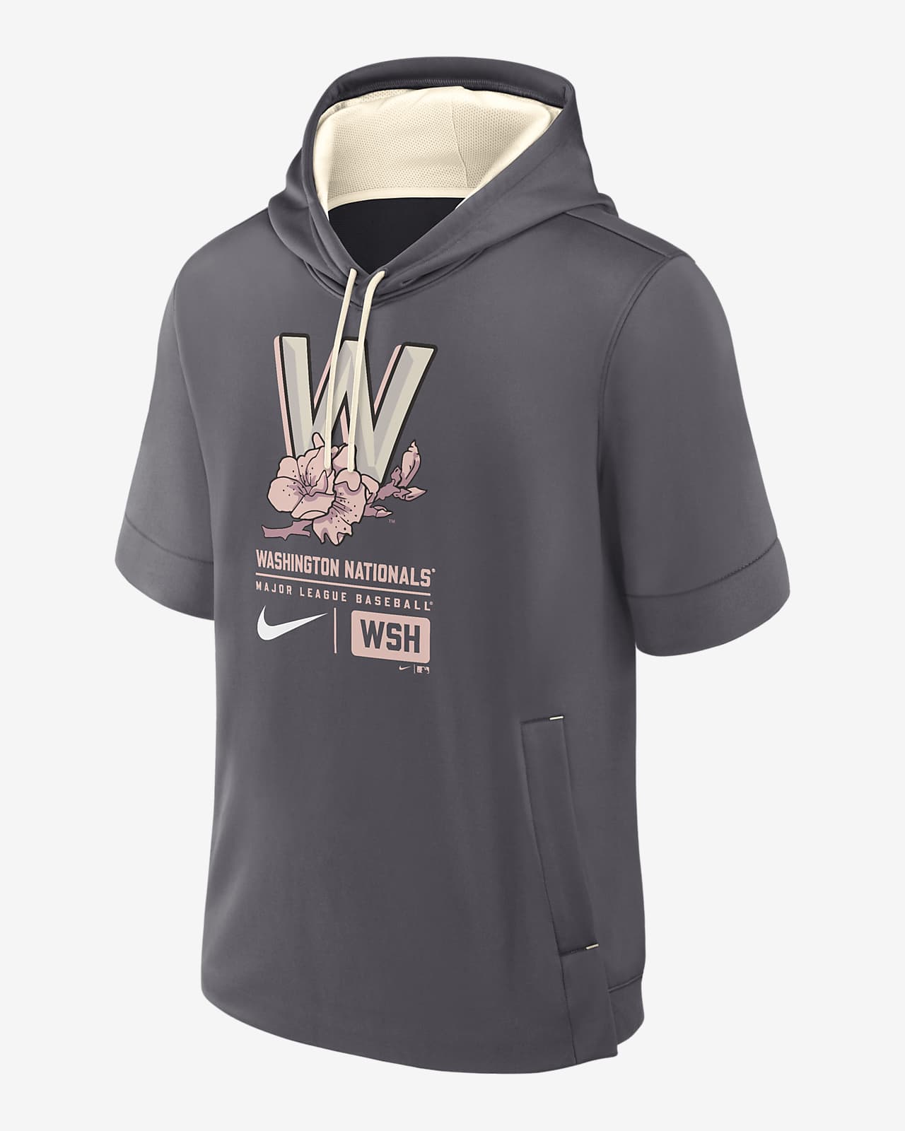 Washington Nationals City Connect Men's Nike MLB Short-Sleeve Pullover Hoodie