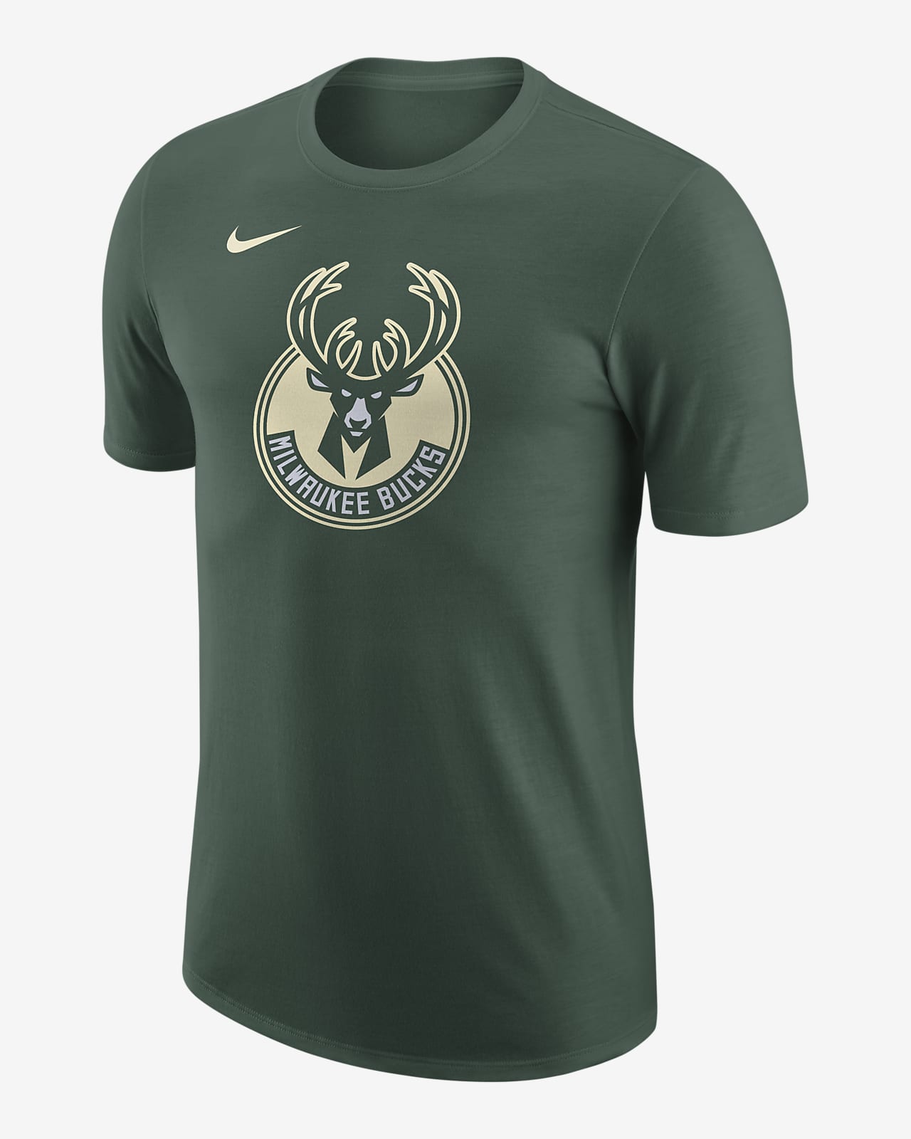 Ανδρικό T-Shirt Nike NBA Μιλγουόκι Μπακς Essential