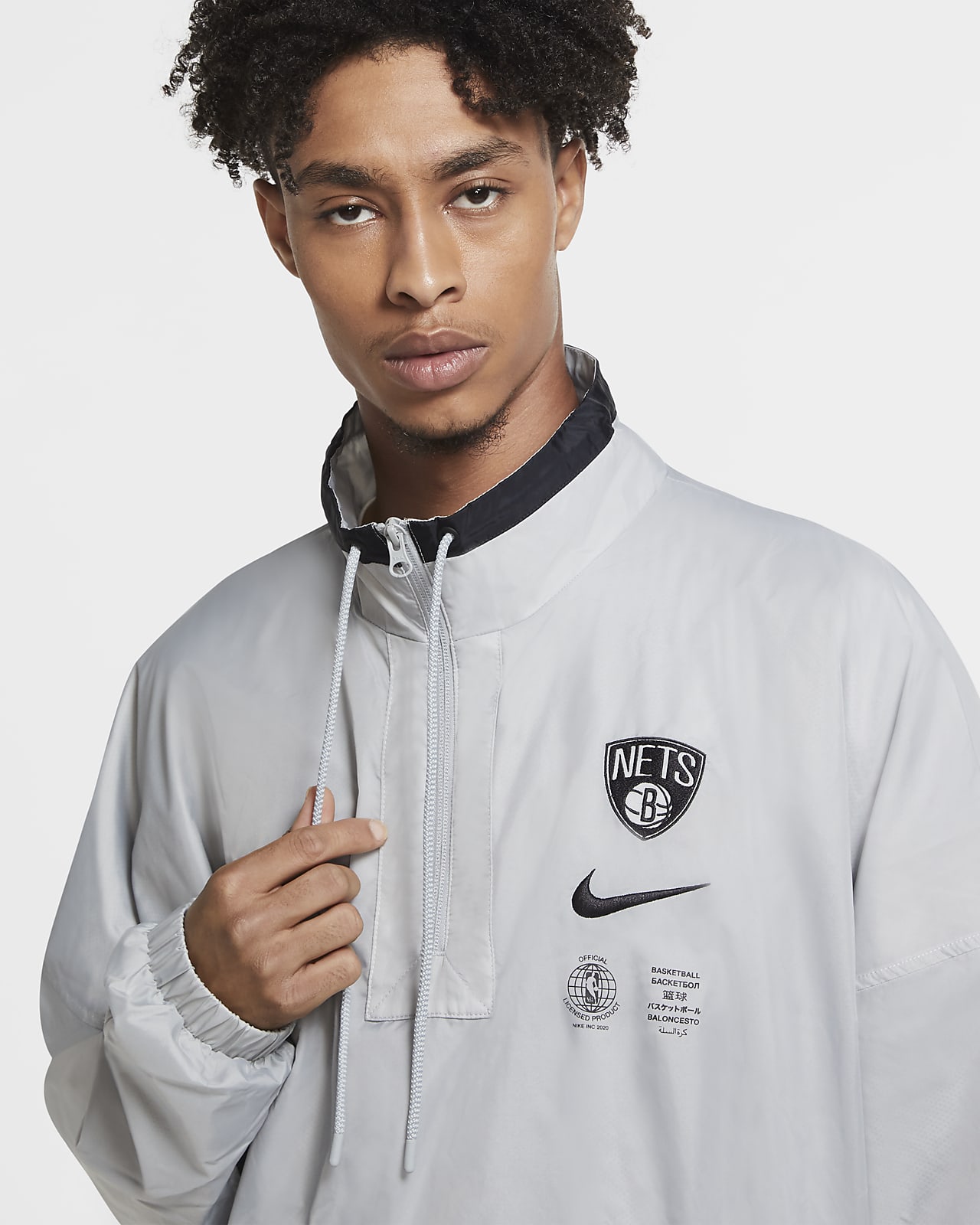 Brooklyn Nets Courtside Men's Nike NBA Nike Men's Brooklyn Nets Club Black