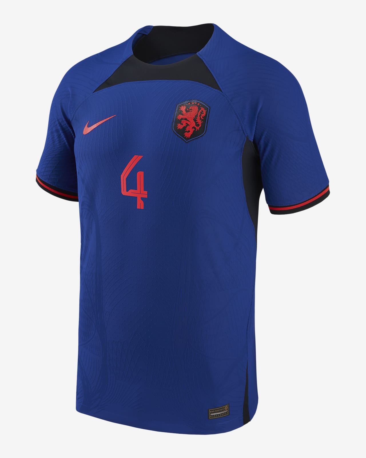 Netherlands National Team 2022/23 Vapor Match Away (Virgil van Dijk) Men's Nike Dri-FIT ADV Soccer Jersey