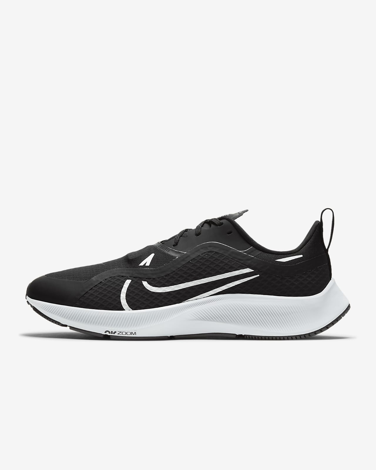 nike pegasus shield black