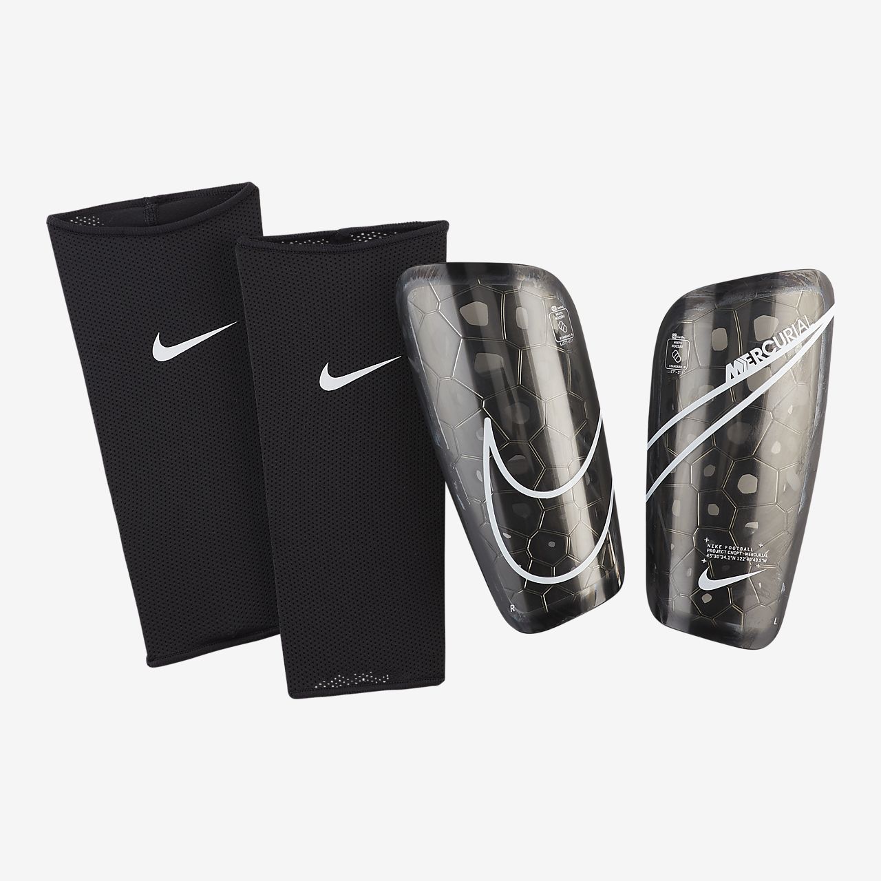 Protecciones para pierna de fútbol Nike Mercurial Lite. Nike.com