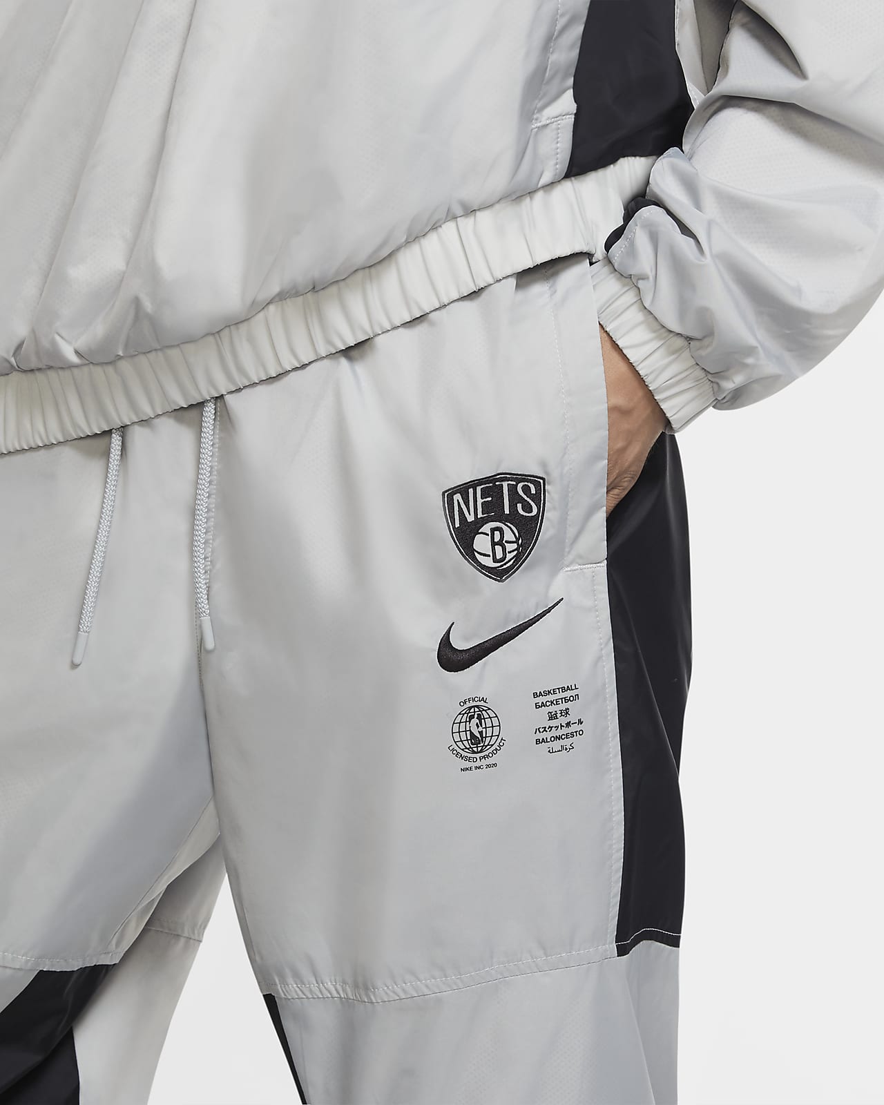 Brooklyn Nets Courtside Men's Nike NBA Nike Men's Brooklyn Nets Club Black