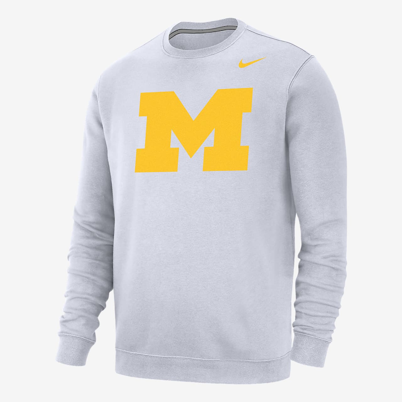 Michigan Club Fleece Men's Nike Sweatshirt. Nike.com