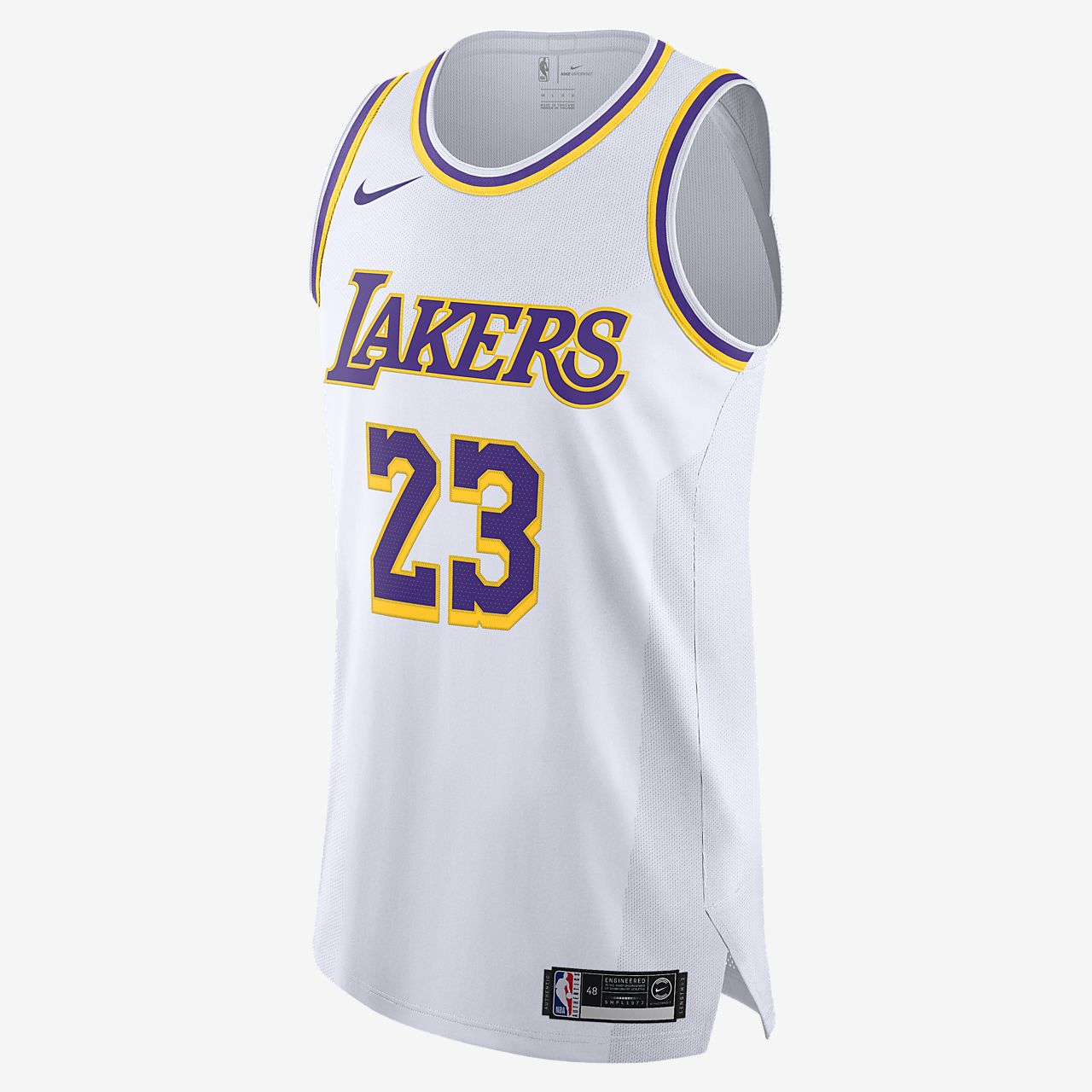 lakers lebron authentic jersey