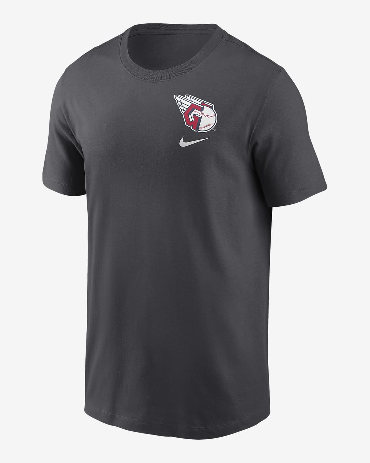 Cleveland Guardians Logo Sketch Bar Men's Nike MLB T-Shirt