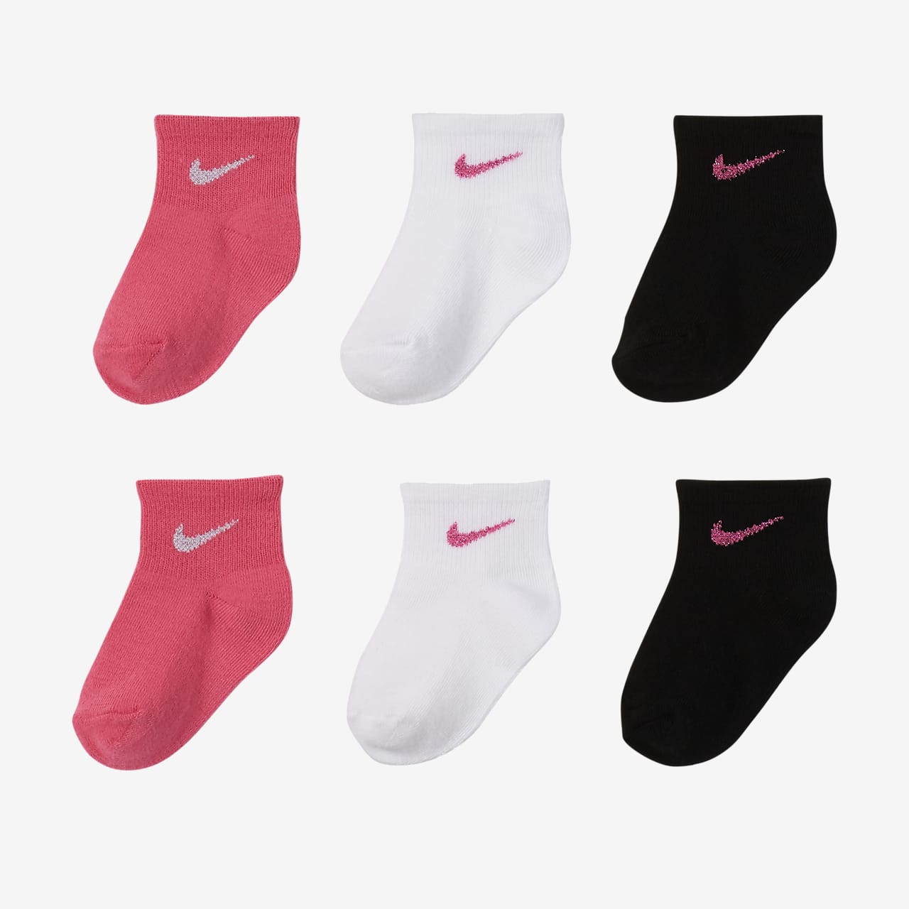 red nike socks ankle