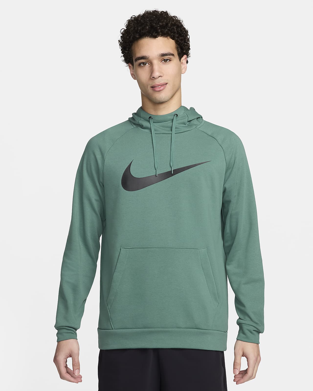 Męska bluza z kapturem i nadrukiem do fitnessu Nike Dry Graphic