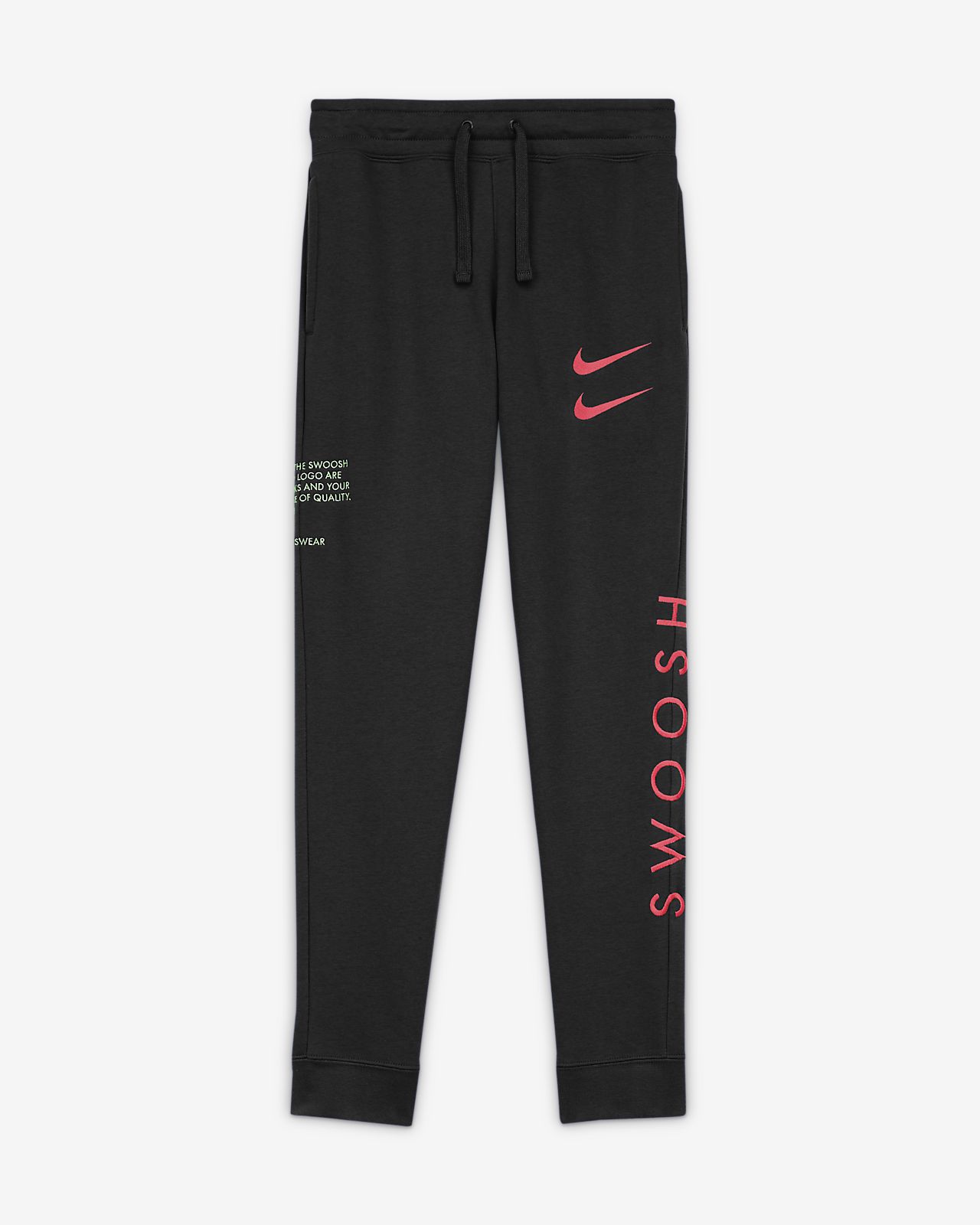 nike big swoosh pants