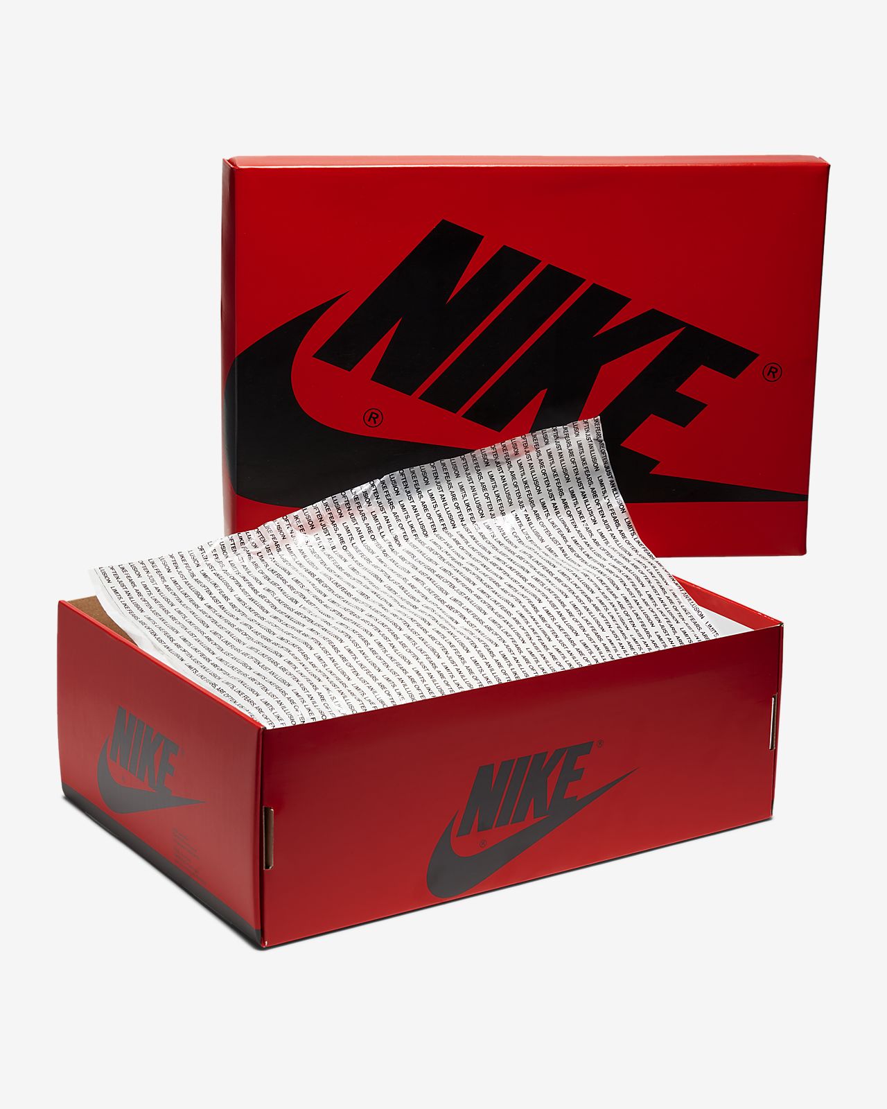 red jordan 1 box