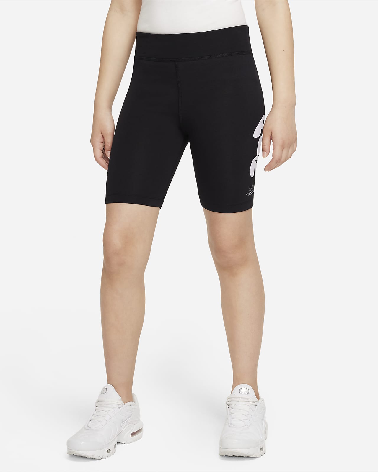 Nike Sportswear Air Older Kids' (Girls') 18cm (approx.) Bike Shorts