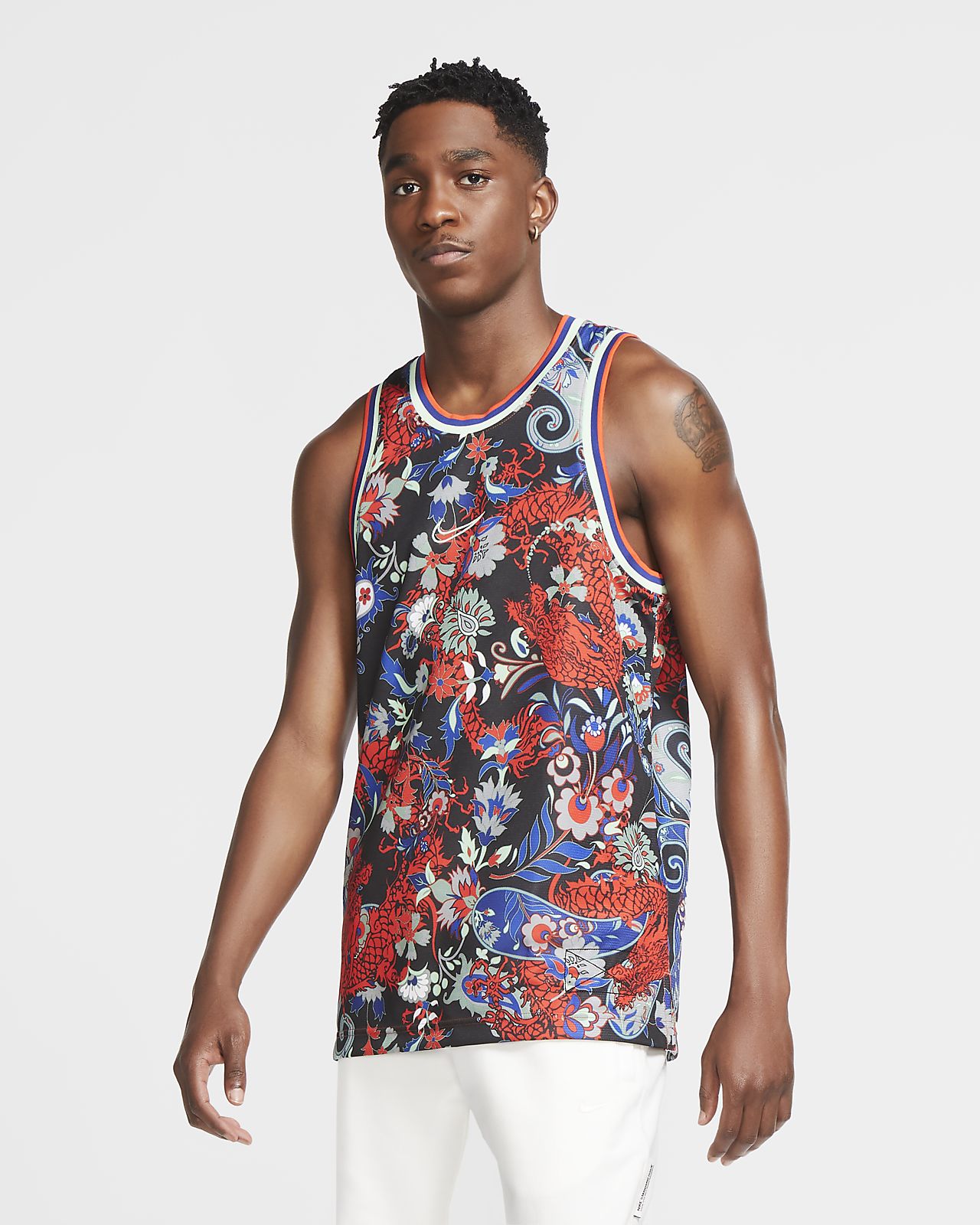 nike dri fit basketball tank