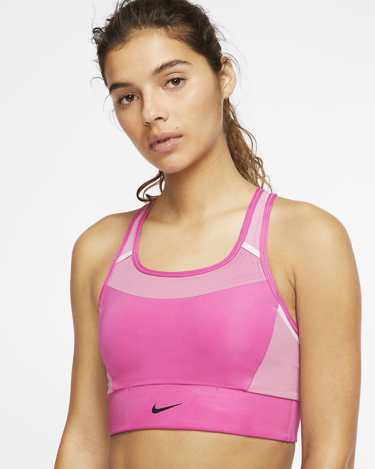 nike women's swoosh pocket sports bra