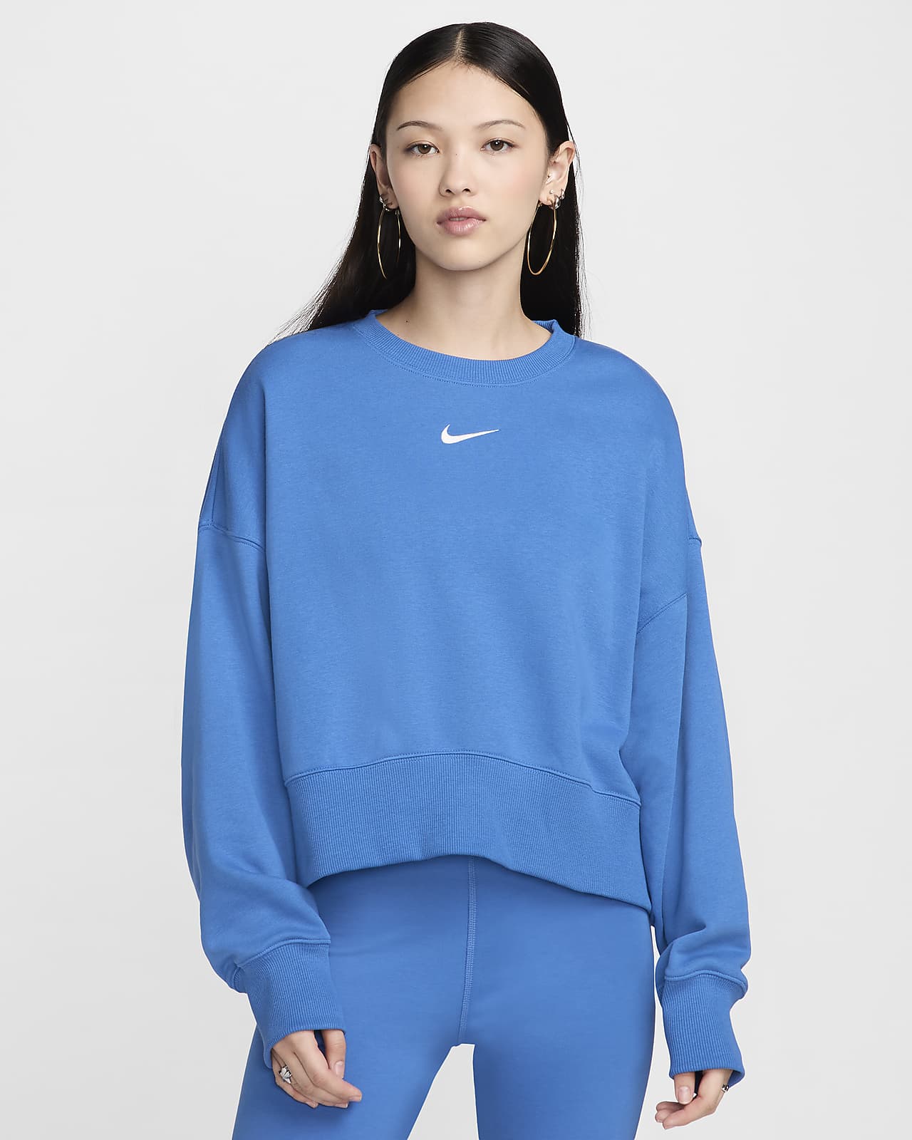 Nike Sportswear Phoenix Fleece Women's Over-Oversized Crew-Neck French Terry Sweatshirt