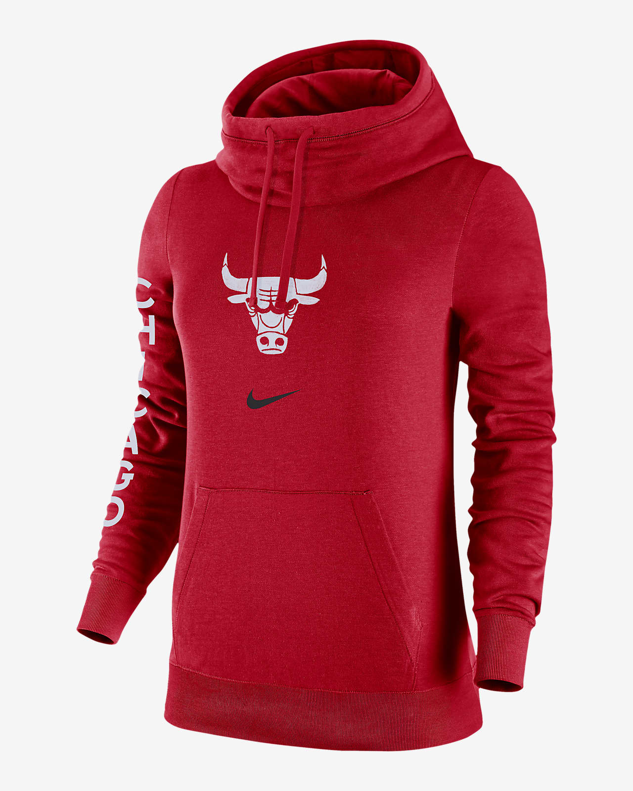 Chicago Bulls Club Fleece 2023/24 City Edition Women's Nike NBA Funnel ...