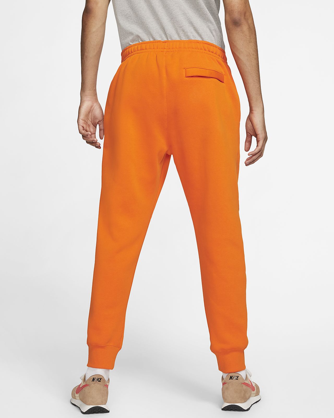 nike orange track pants