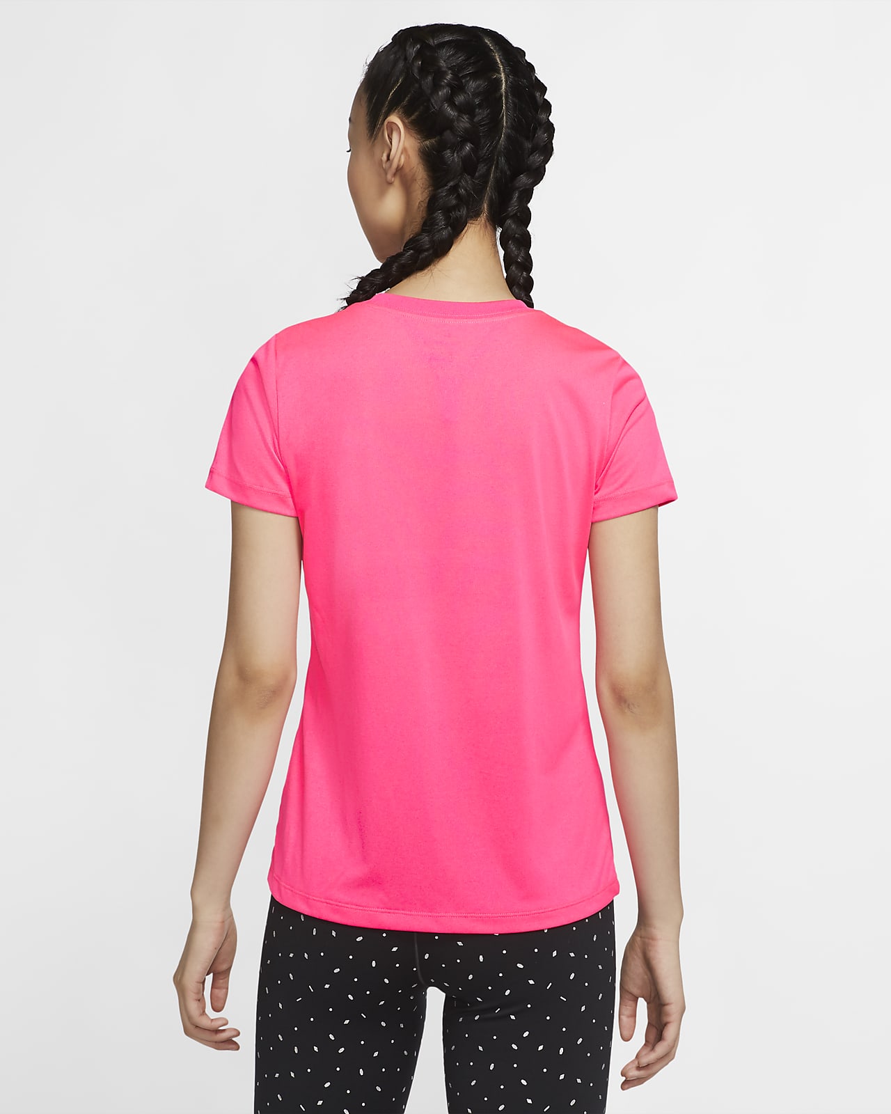 nike dri fit pink shirt