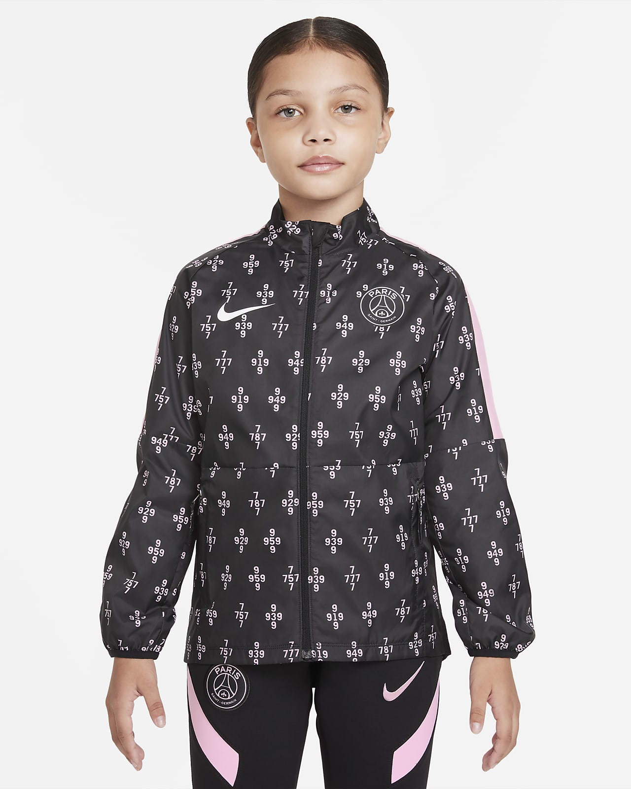Paris Saint-Germain Repel Academy AWF Older Kids' Graphic Football Jacket