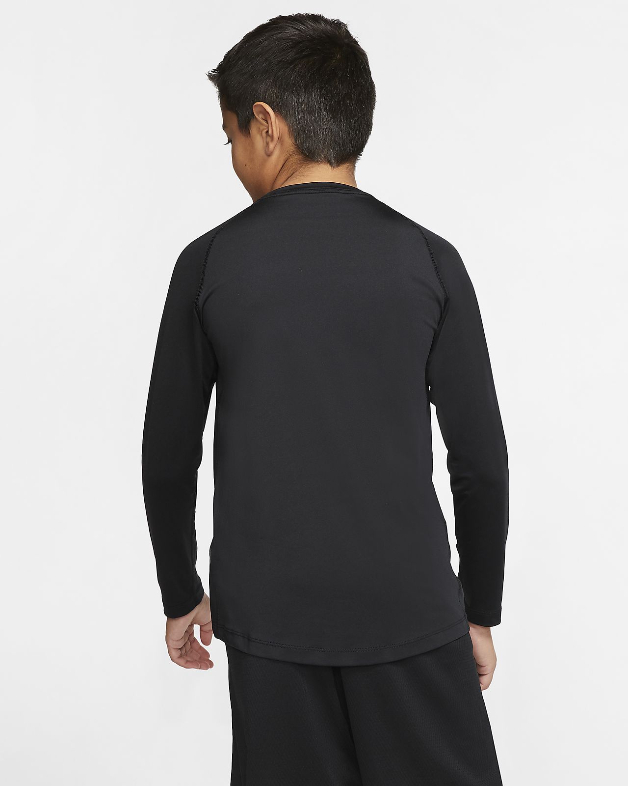 nike pro boys shirt