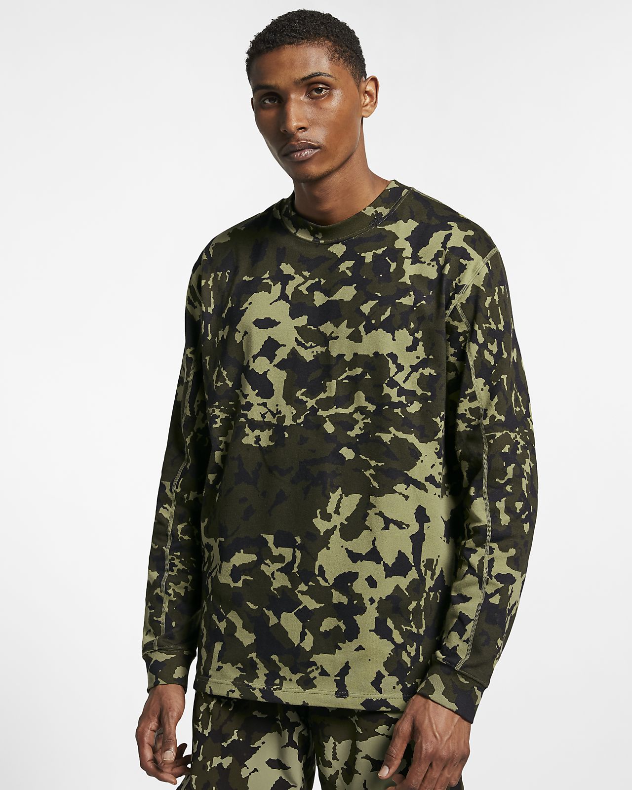 nike camo top mens