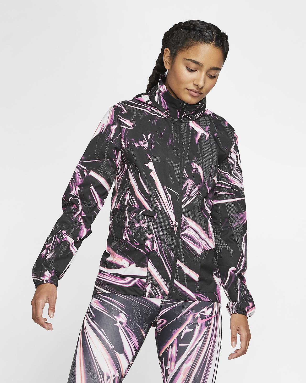 nike shield full zip jacket