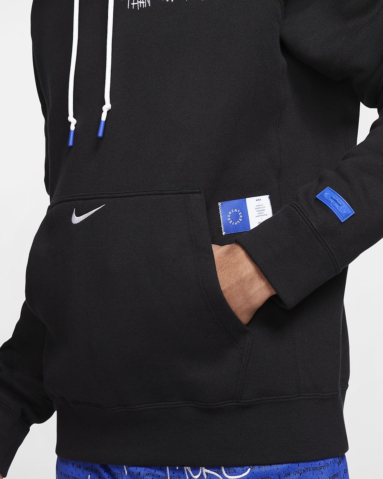 nike men's lbj pullover hoodie