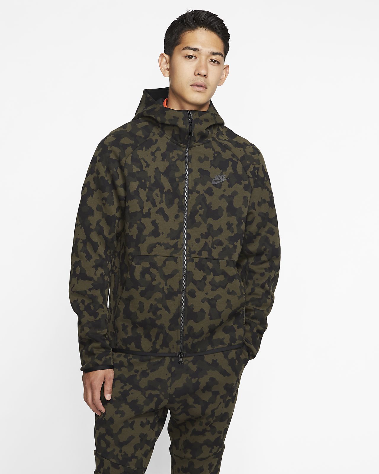 army print hoodie for mens