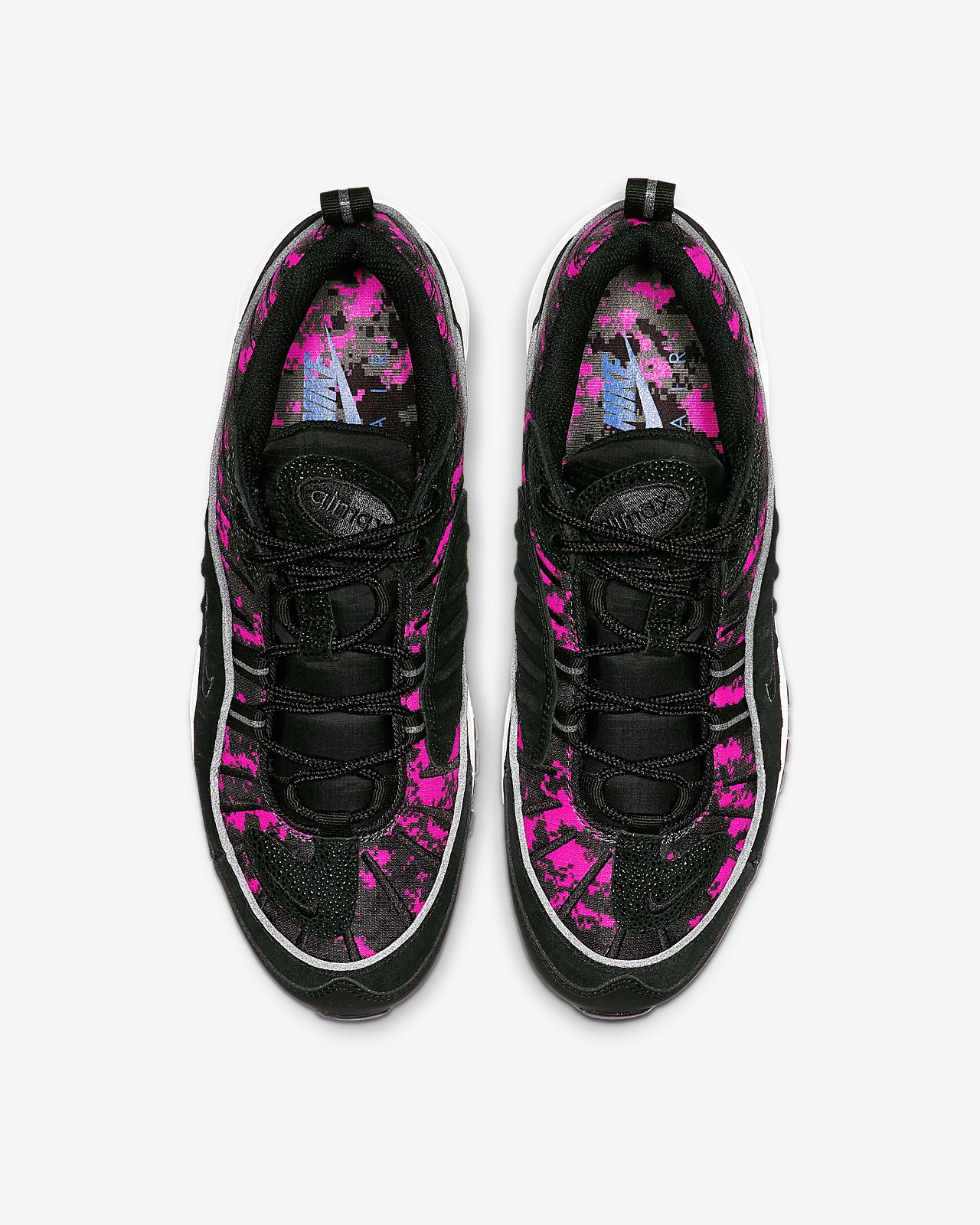 nike air max 98 noir et rose femme