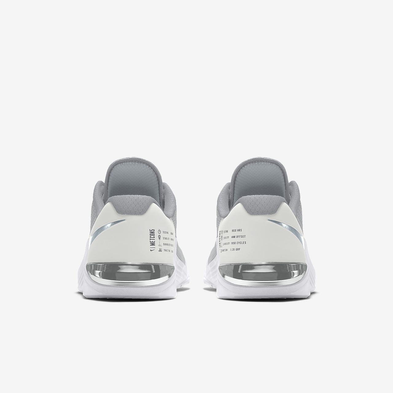 nike metcon silver