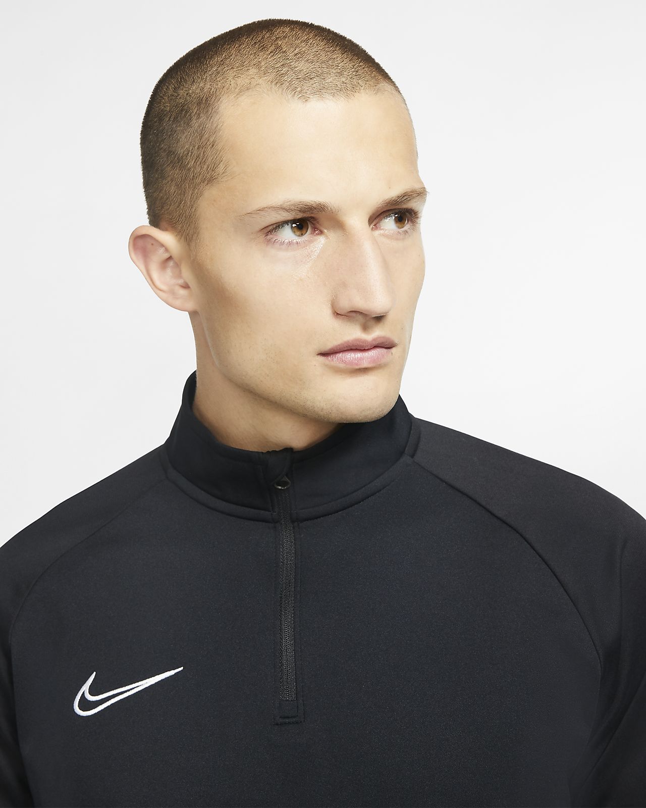 nike therma academy crew top