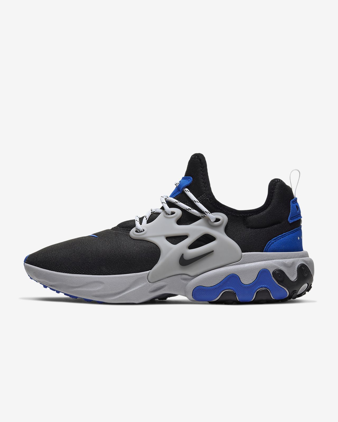 all black nike react presto
