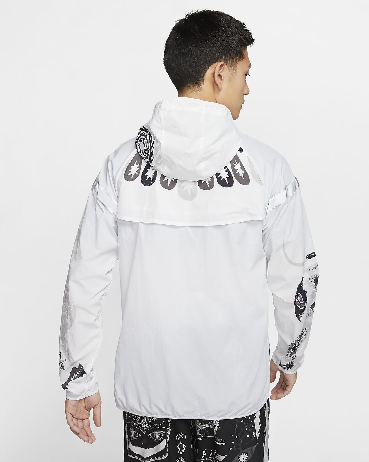 nike windrunner white